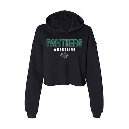 Plymouth State - NCAA Wrestling : Samuel Cowette - Women's Crop Fleece Hoodie-0