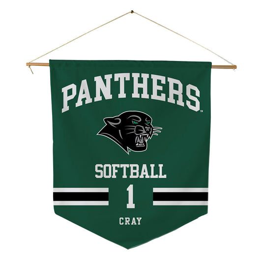 Plymouth State - NCAA Softball : Ariana Cray - Pennant - 18" x 21"-0