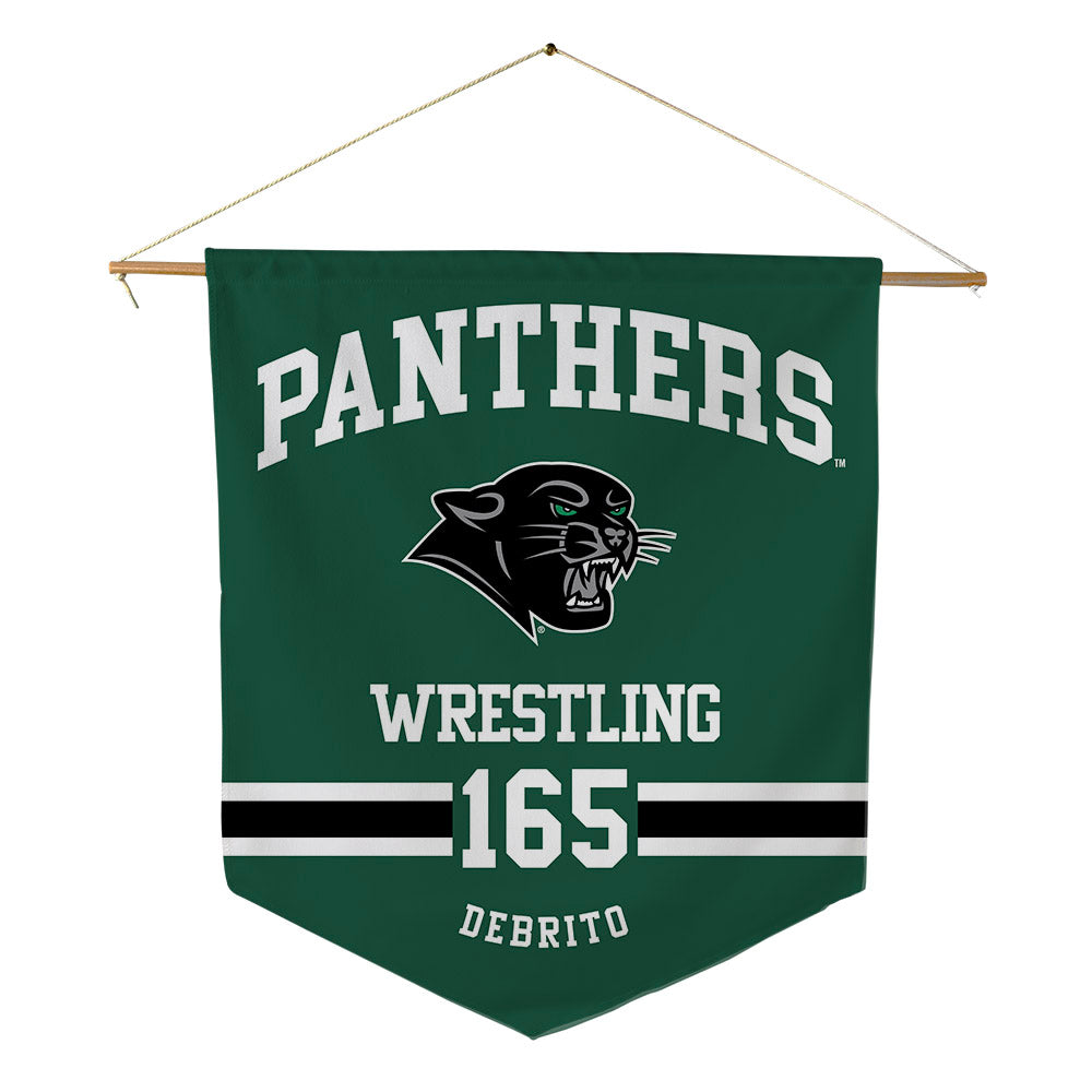 Plymouth State - NCAA Wrestling : Kaio Debrito - Pennant - 18" x 21"-0