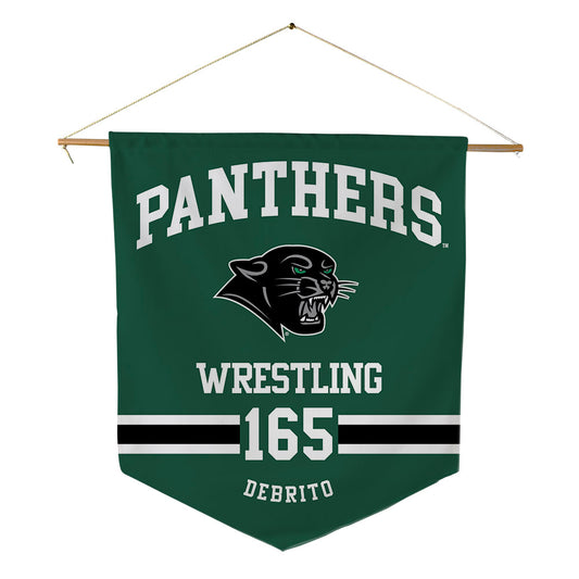 Plymouth State - NCAA Wrestling : Kaio Debrito - Pennant - 18" x 21"-0