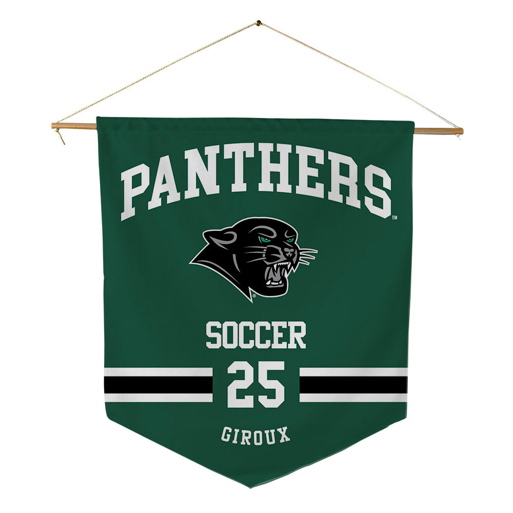 Plymouth State - NCAA Men's Soccer : Alex Giroux - Pennant - 18" x 21"-0