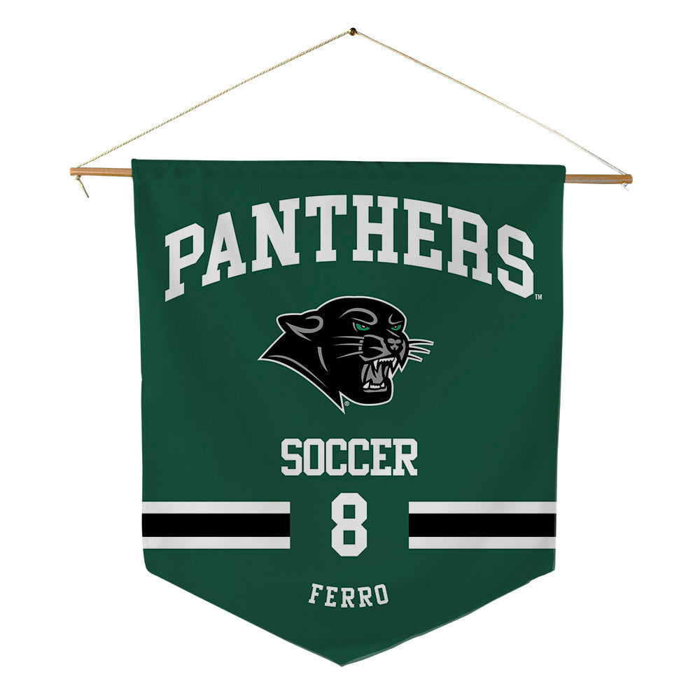 Plymouth State - NCAA Men's Soccer : Nick Ferro - Pennant - 18" x 21"-0