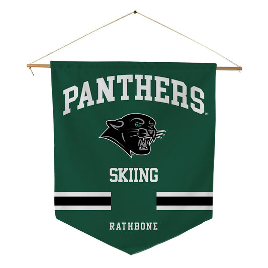 Plymouth State - NCAA Skiing : Ethan Rathbone - Pennant - 18" x 21"-0