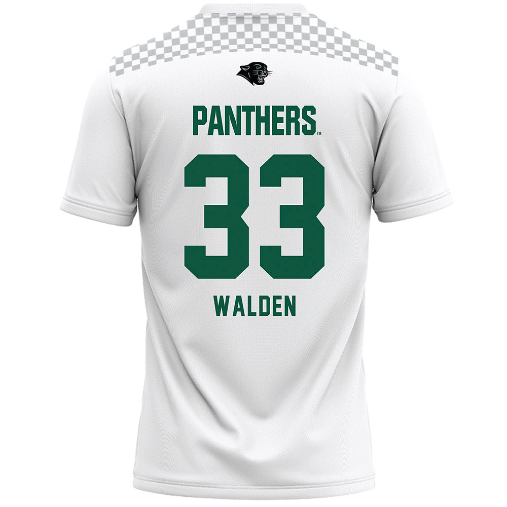 Plymouth State - NCAA Men's Lacrosse : Colby Walden - White Lacrosse Jersey -1