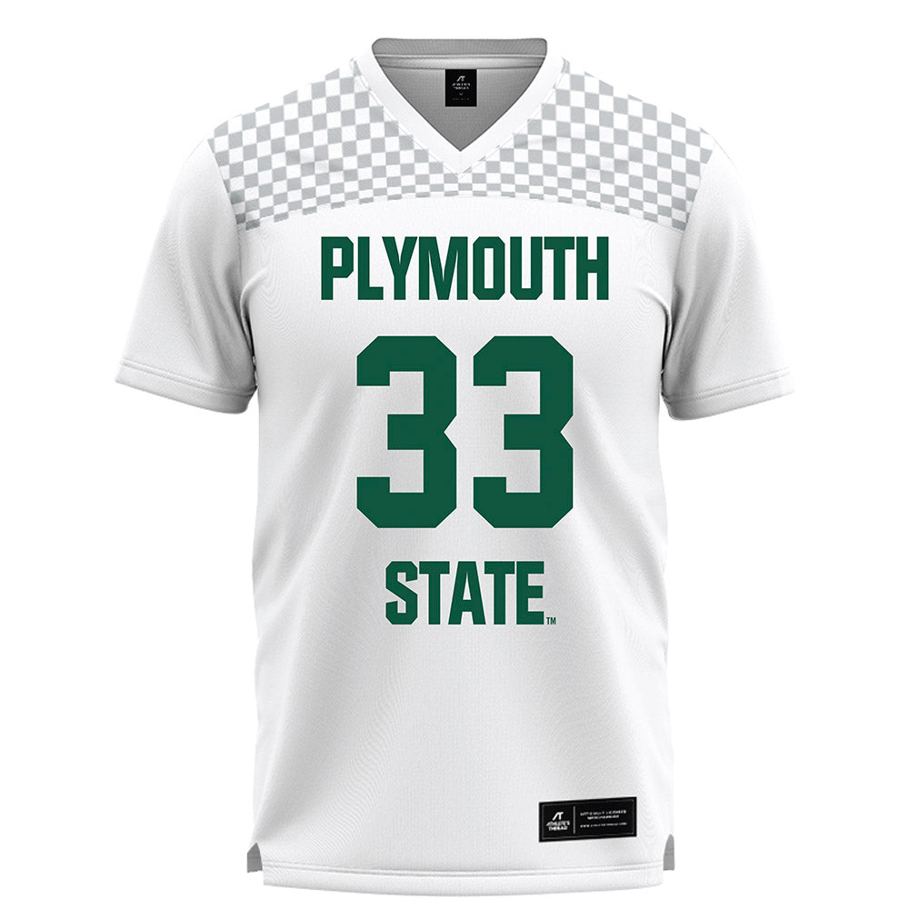 Plymouth State - NCAA Men's Lacrosse : Colby Walden - White Lacrosse Jersey -0