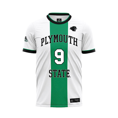 Plymouth State - NCAA Men's Soccer : Luke McLaughlin - White Soccer Jersey-0