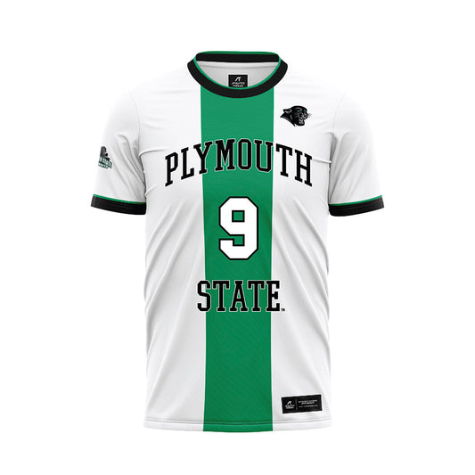 Plymouth State - NCAA Men's Soccer : Luke McLaughlin - White Soccer Jersey-0