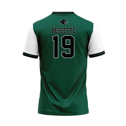 Plymouth State - NCAA Softball : Emily Bessette - Green Baseball Jersey-1