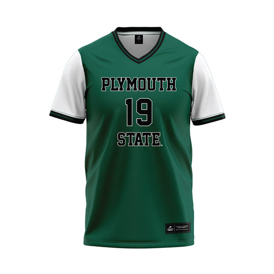 Plymouth State - NCAA Softball : Emily Bessette - Green Baseball Jersey-0