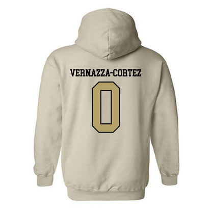 Ferrum - NCAA Football : Piero Vernazza-Cortez - Classic Shersey Hooded Sweatshirt-1