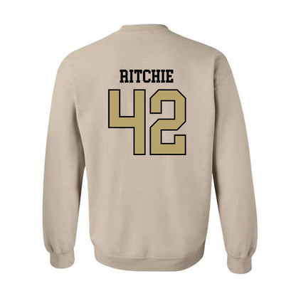 Ferrum - NCAA Baseball : Steven Ritchie - Classic Shersey Crewneck Sweatshirt-1