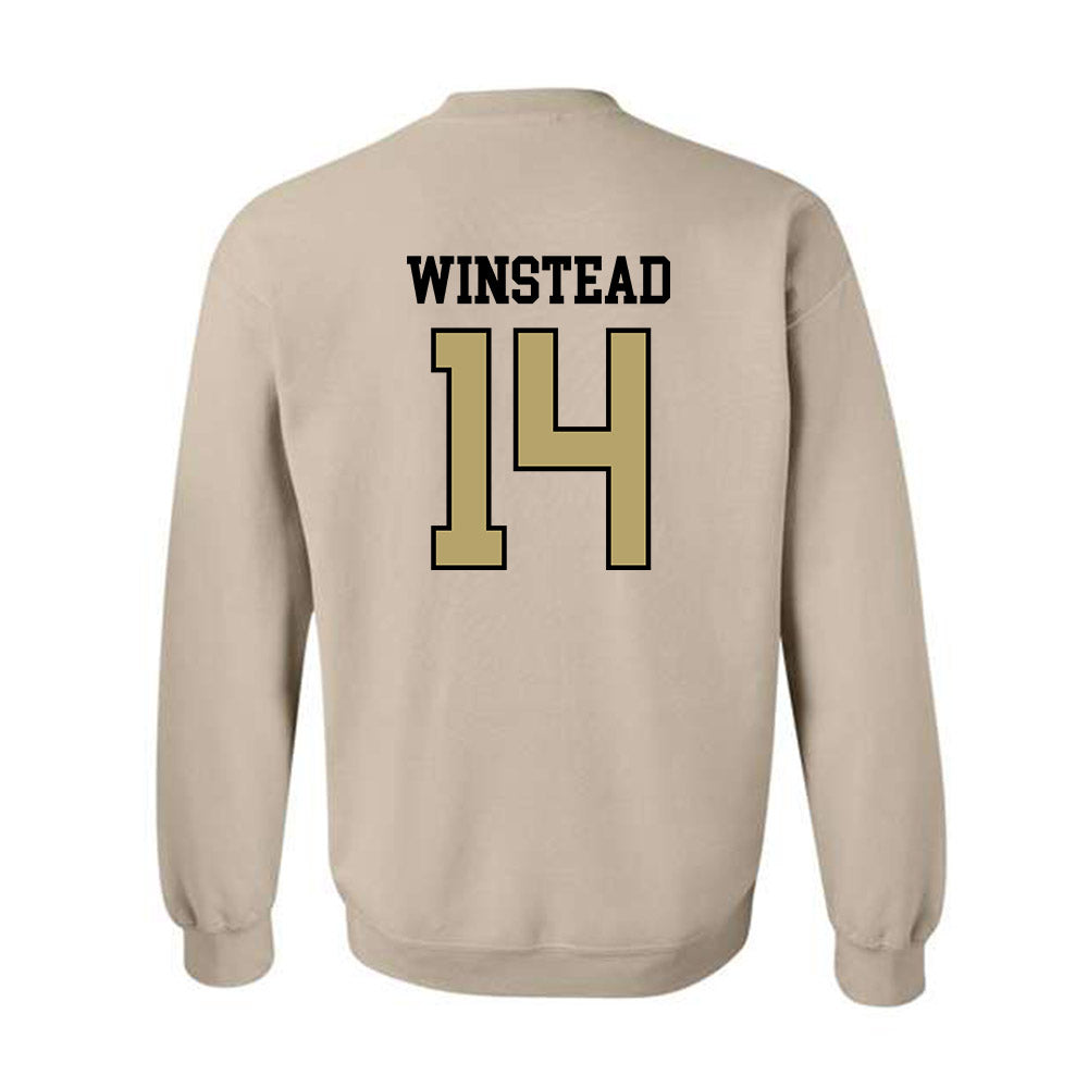 Ferrum - NCAA Men's Basketball : MJ Winstead - Classic Shersey Crewneck Sweatshirt-1