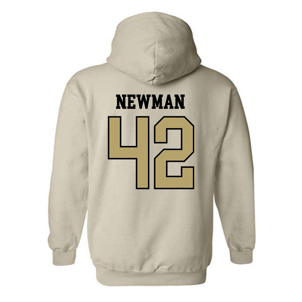 Ferrum - NCAA Women's Basketball : Anna Newman - Classic Shersey Hooded Sweatshirt-1
