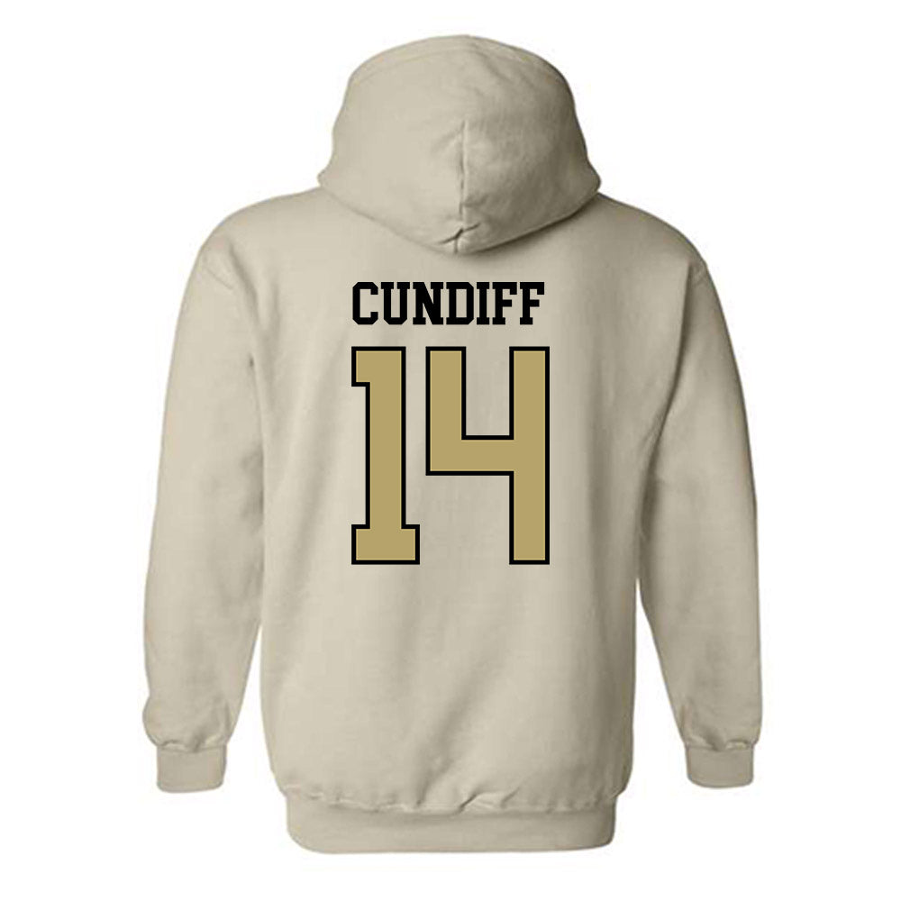 Ferrum - NCAA Women's Lacrosse : Kayleigh Cundiff - Classic Shersey Hooded Sweatshirt-1
