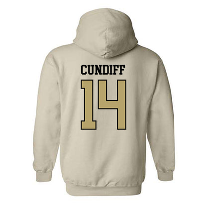 Ferrum - NCAA Women's Lacrosse : Kayleigh Cundiff - Classic Shersey Hooded Sweatshirt-1