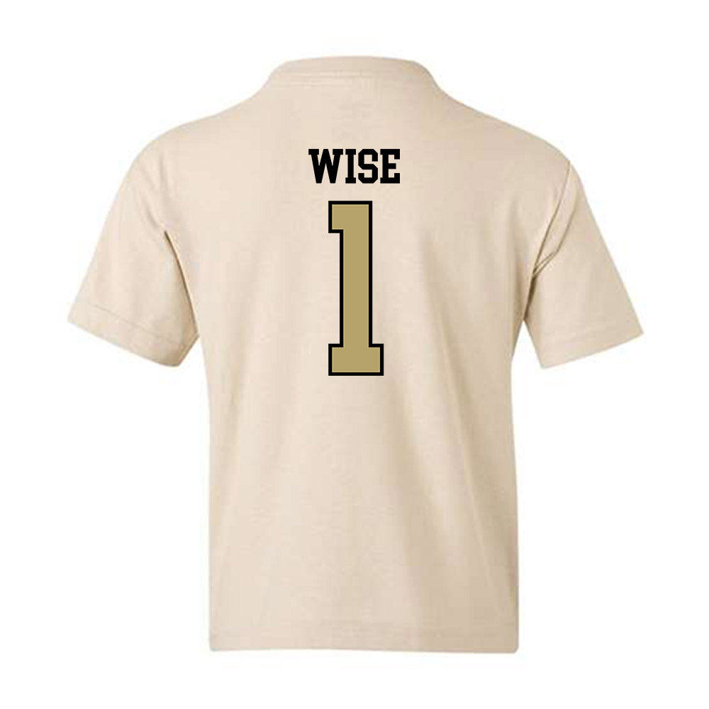 Ferrum - NCAA Flag Football : Gracious Wise - Classic Shersey Youth T-Shirt-1