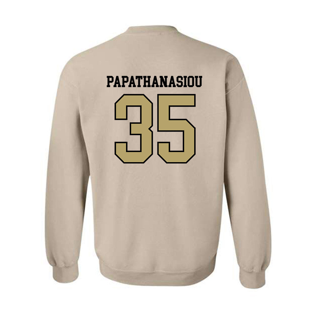 Ferrum - NCAA Baseball : Niko Papathanasiou - Classic Shersey Crewneck Sweatshirt-1