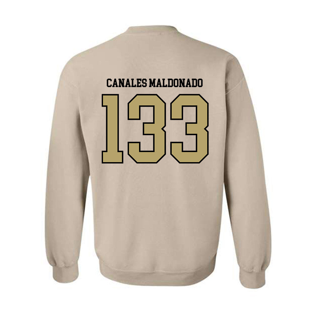 Ferrum - NCAA Wrestling : Josiah Canales Maldonado - Classic Shersey Crewneck Sweatshirt-1