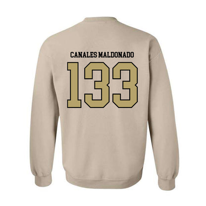 Ferrum - NCAA Wrestling : Josiah Canales Maldonado - Classic Shersey Crewneck Sweatshirt-1
