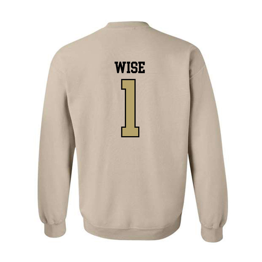 Ferrum - NCAA Flag Football : Gracious Wise - Classic Shersey Crewneck Sweatshirt-1