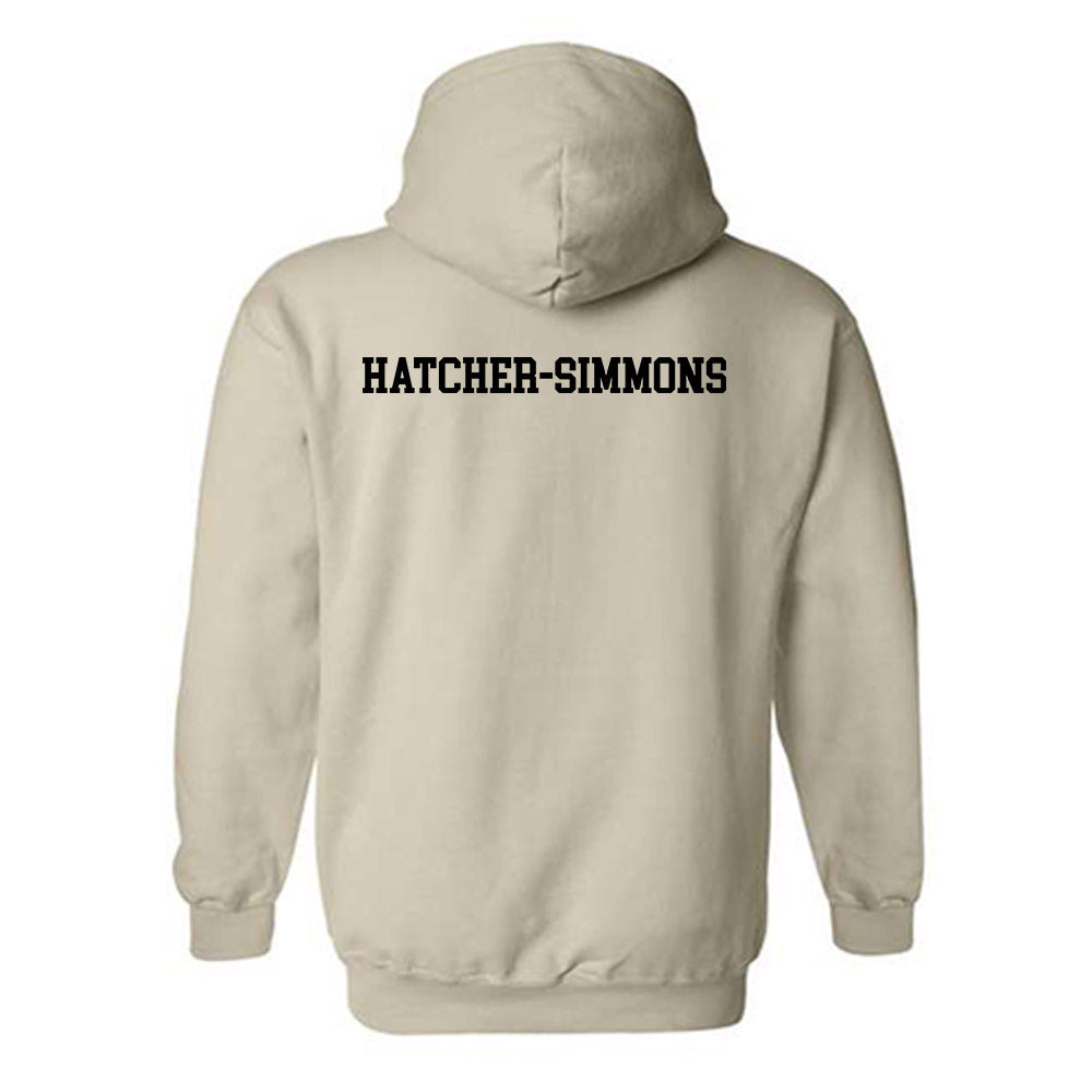 Ferrum - NCAA Women's Track & Field : Zenallah Hatcher-Simmons - Classic Shersey Hooded Sweatshirt-1