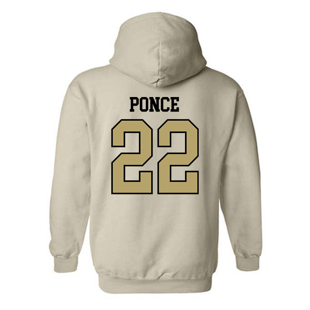 Ferrum - NCAA Women's Basketball : Sofia Ponce - Classic Shersey Hooded Sweatshirt-1