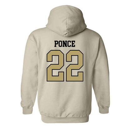 Ferrum - NCAA Women's Basketball : Sofia Ponce - Classic Shersey Hooded Sweatshirt-1