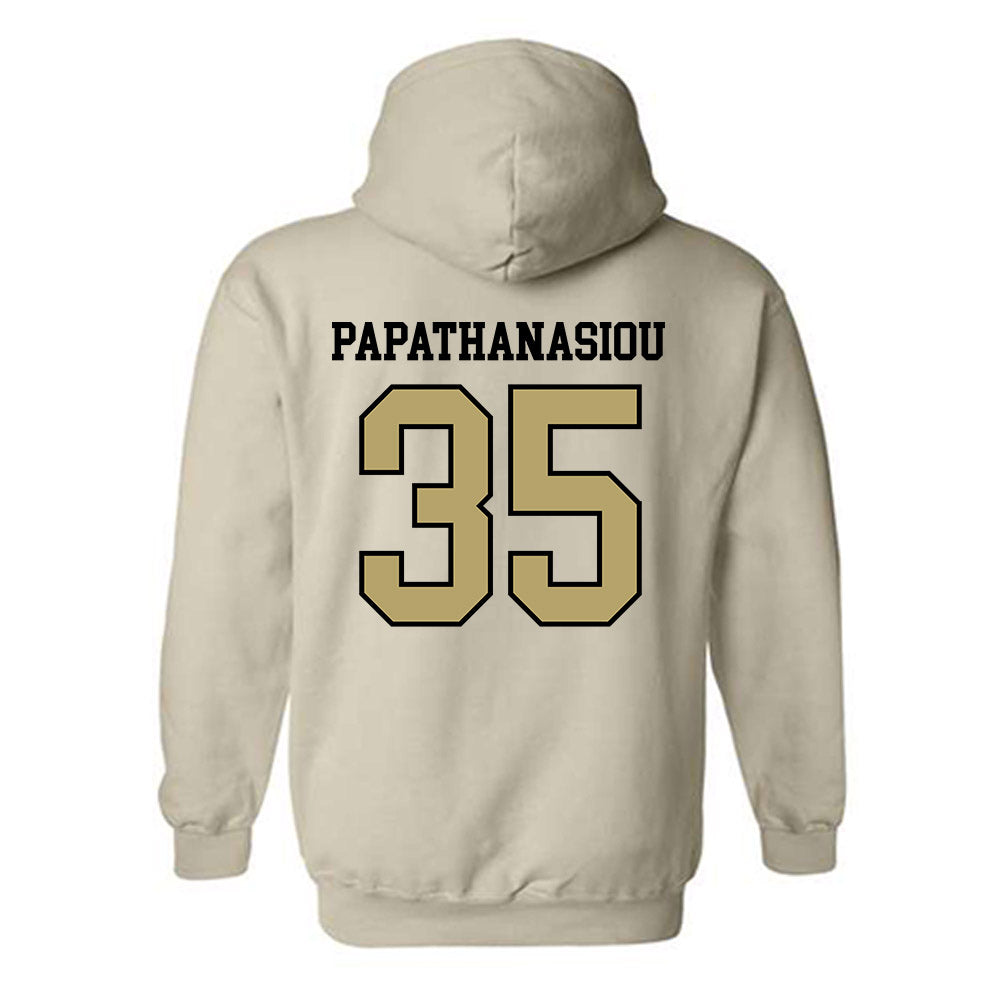 Ferrum - NCAA Baseball : Niko Papathanasiou - Classic Shersey Hooded Sweatshirt-1