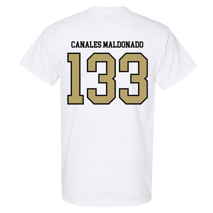 Ferrum - NCAA Wrestling : Josiah Canales Maldonado - Classic Shersey T-Shirt-1