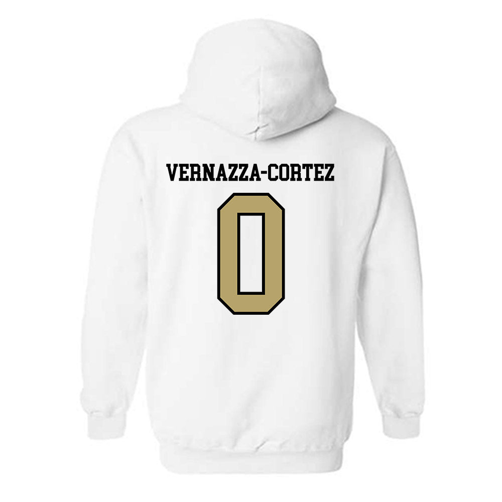 Ferrum - NCAA Football : Piero Vernazza-Cortez - Classic Shersey Hooded Sweatshirt-1