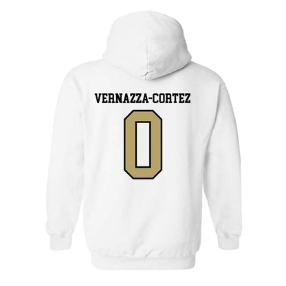 Ferrum - NCAA Football : Piero Vernazza-Cortez - Classic Shersey Hooded Sweatshirt-1