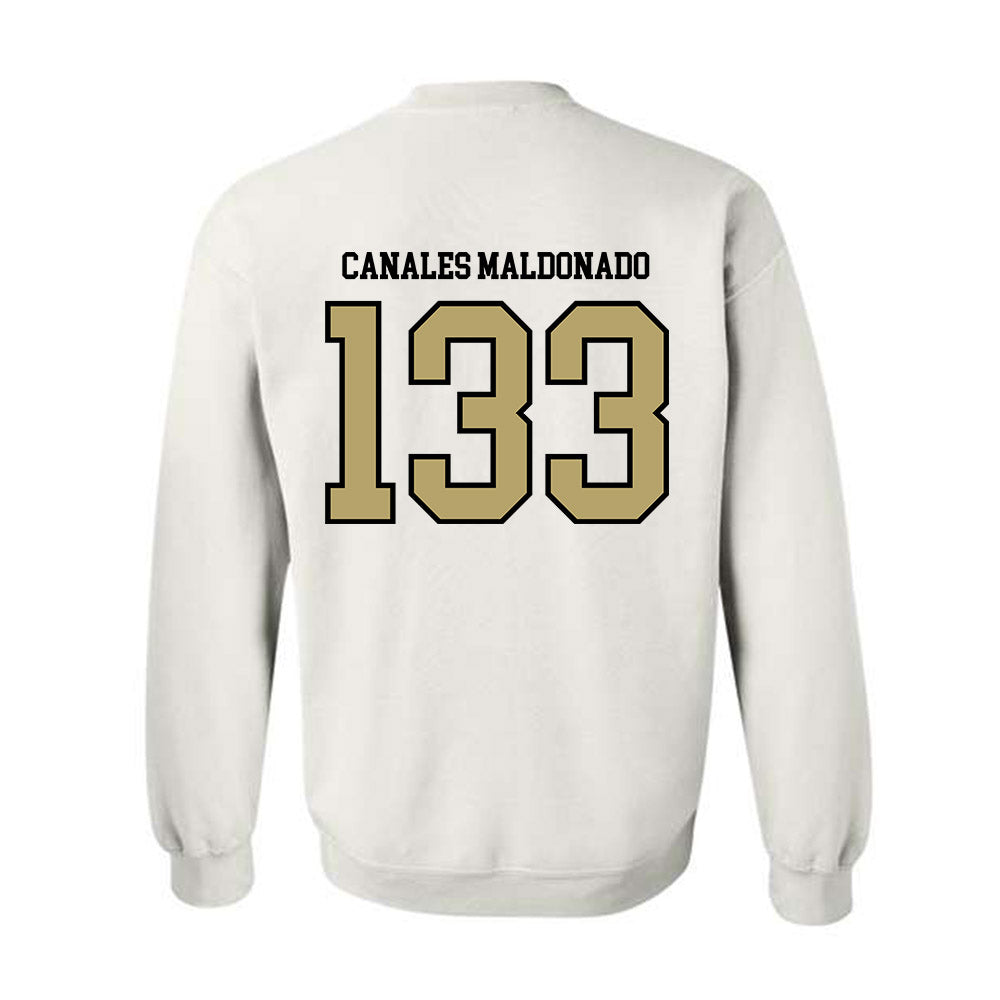 Ferrum - NCAA Wrestling : Josiah Canales Maldonado - Classic Shersey Crewneck Sweatshirt-1