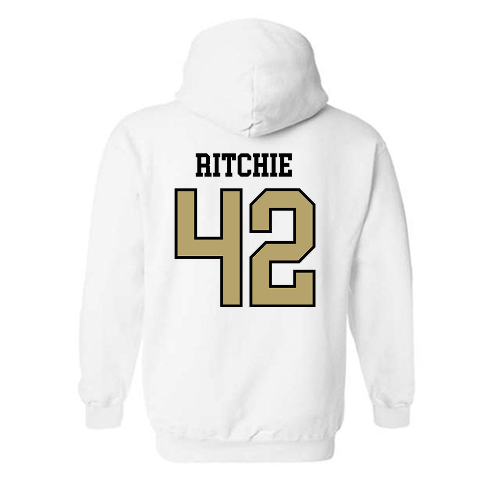 Ferrum - NCAA Baseball : Steven Ritchie - Classic Shersey Hooded Sweatshirt-1