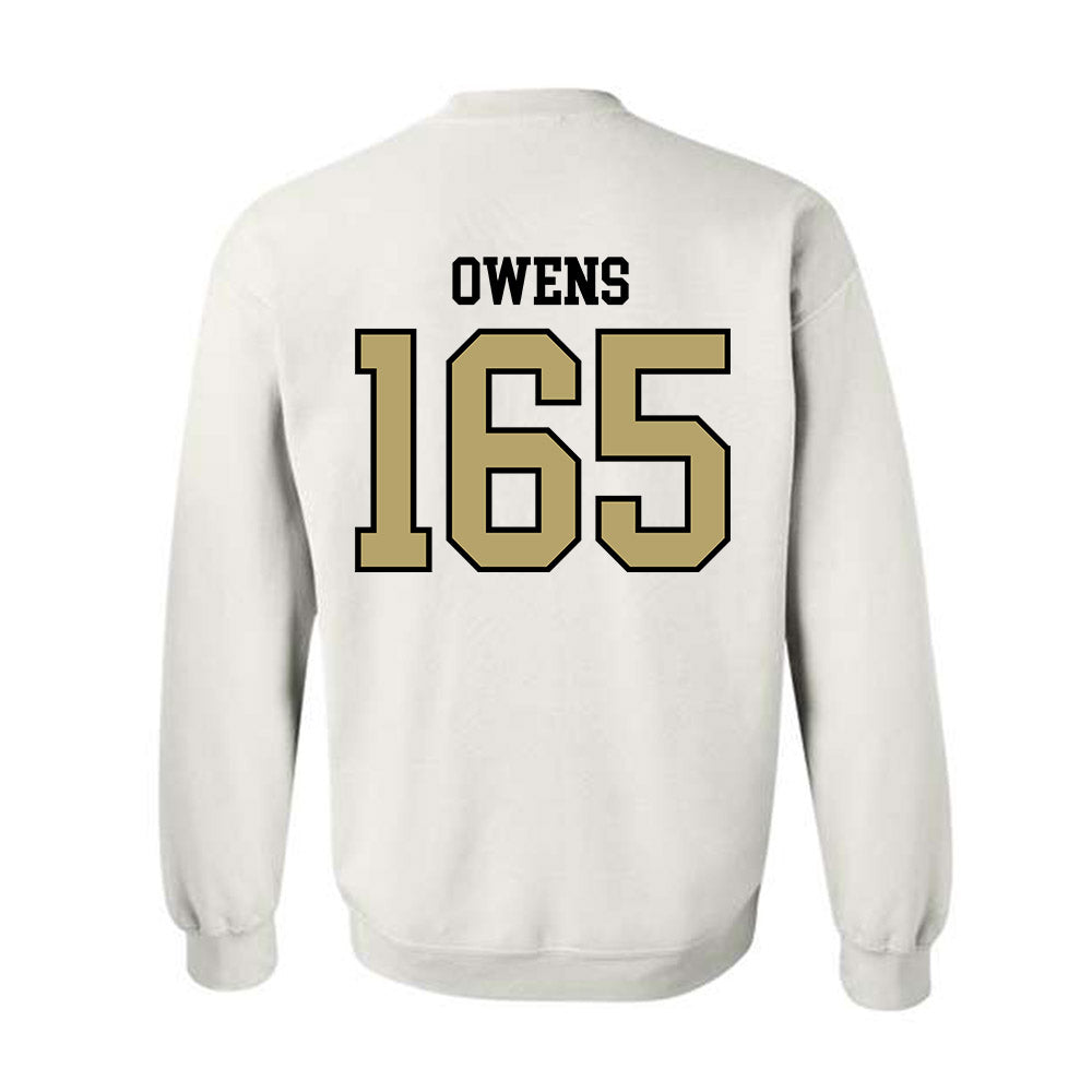 Ferrum - NCAA Wrestling : Junior Owens - Classic Shersey Crewneck Sweatshirt-1
