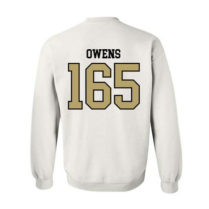 Ferrum - NCAA Wrestling : Junior Owens - Classic Shersey Crewneck Sweatshirt-1