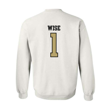 Ferrum - NCAA Flag Football : Gracious Wise - Classic Shersey Crewneck Sweatshirt-1