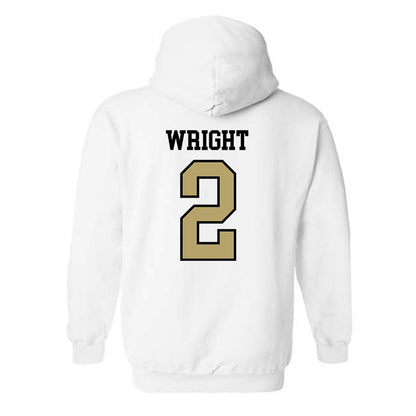 Ferrum - NCAA Football : Naledge Wright - Classic Shersey Hooded Sweatshirt-1