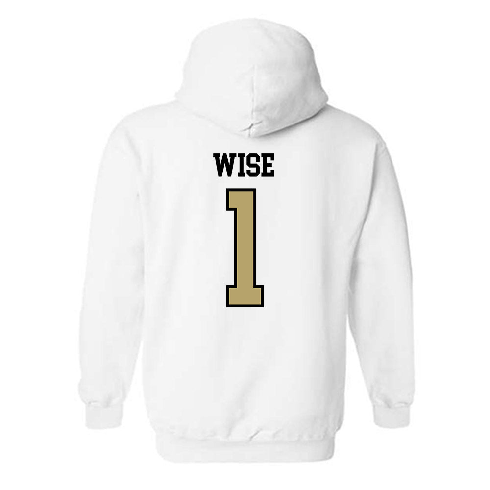 Ferrum - NCAA Flag Football : Gracious Wise - Classic Shersey Hooded Sweatshirt-1