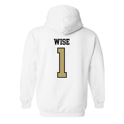 Ferrum - NCAA Flag Football : Gracious Wise - Classic Shersey Hooded Sweatshirt-1