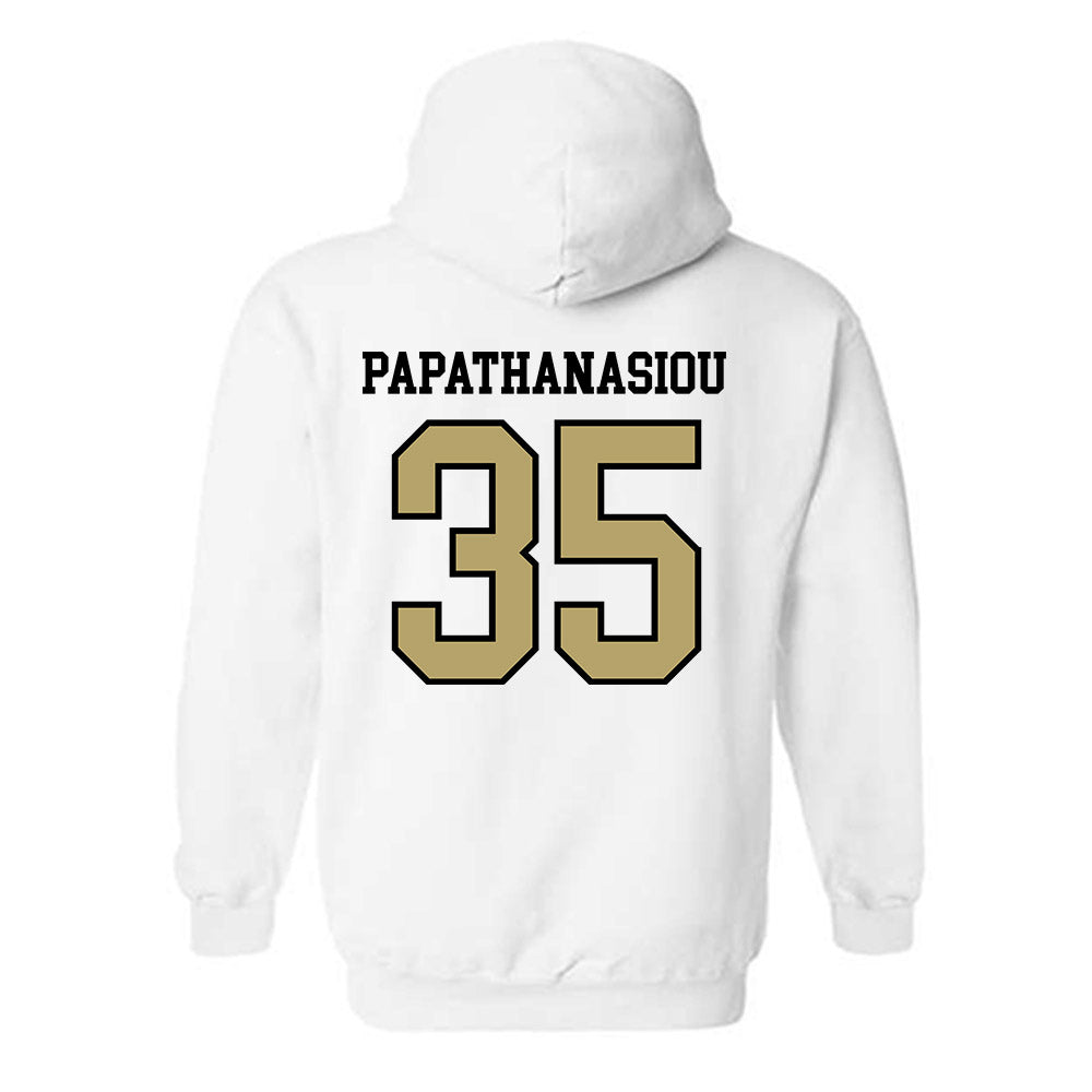 Ferrum - NCAA Baseball : Niko Papathanasiou - Classic Shersey Hooded Sweatshirt-1