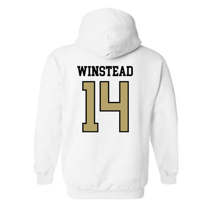 Ferrum - NCAA Men's Basketball : MJ Winstead - Classic Shersey Hooded Sweatshirt-1