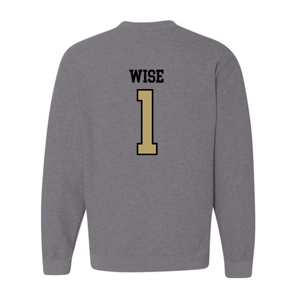 Ferrum - NCAA Flag Football : Gracious Wise - Classic Shersey Crewneck Sweatshirt-1