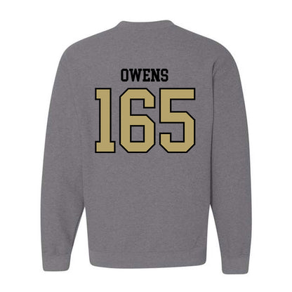 Ferrum - NCAA Wrestling : Junior Owens - Classic Shersey Crewneck Sweatshirt-1