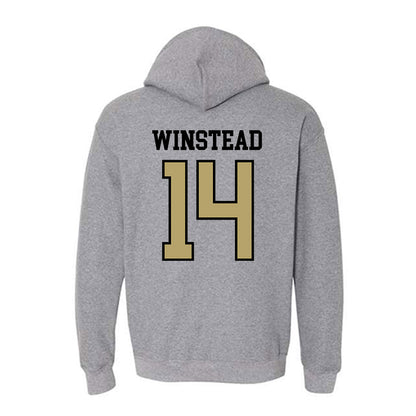 Ferrum - NCAA Men's Basketball : MJ Winstead - Classic Shersey Hooded Sweatshirt-1