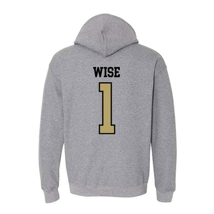 Ferrum - NCAA Flag Football : Gracious Wise - Classic Shersey Hooded Sweatshirt-1