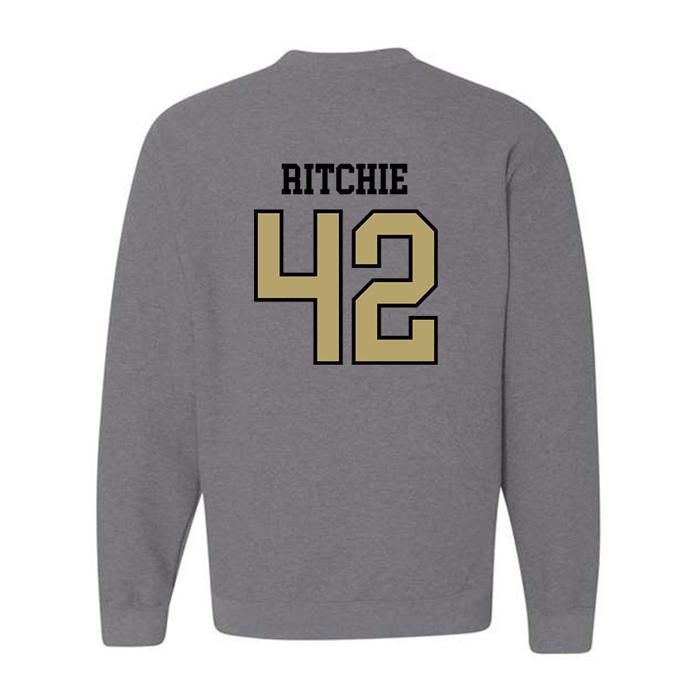 Ferrum - NCAA Baseball : Steven Ritchie - Classic Shersey Crewneck Sweatshirt-1