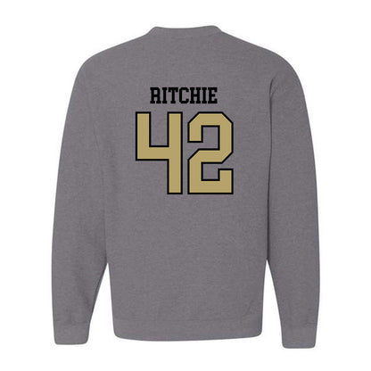 Ferrum - NCAA Baseball : Steven Ritchie - Classic Shersey Crewneck Sweatshirt-1