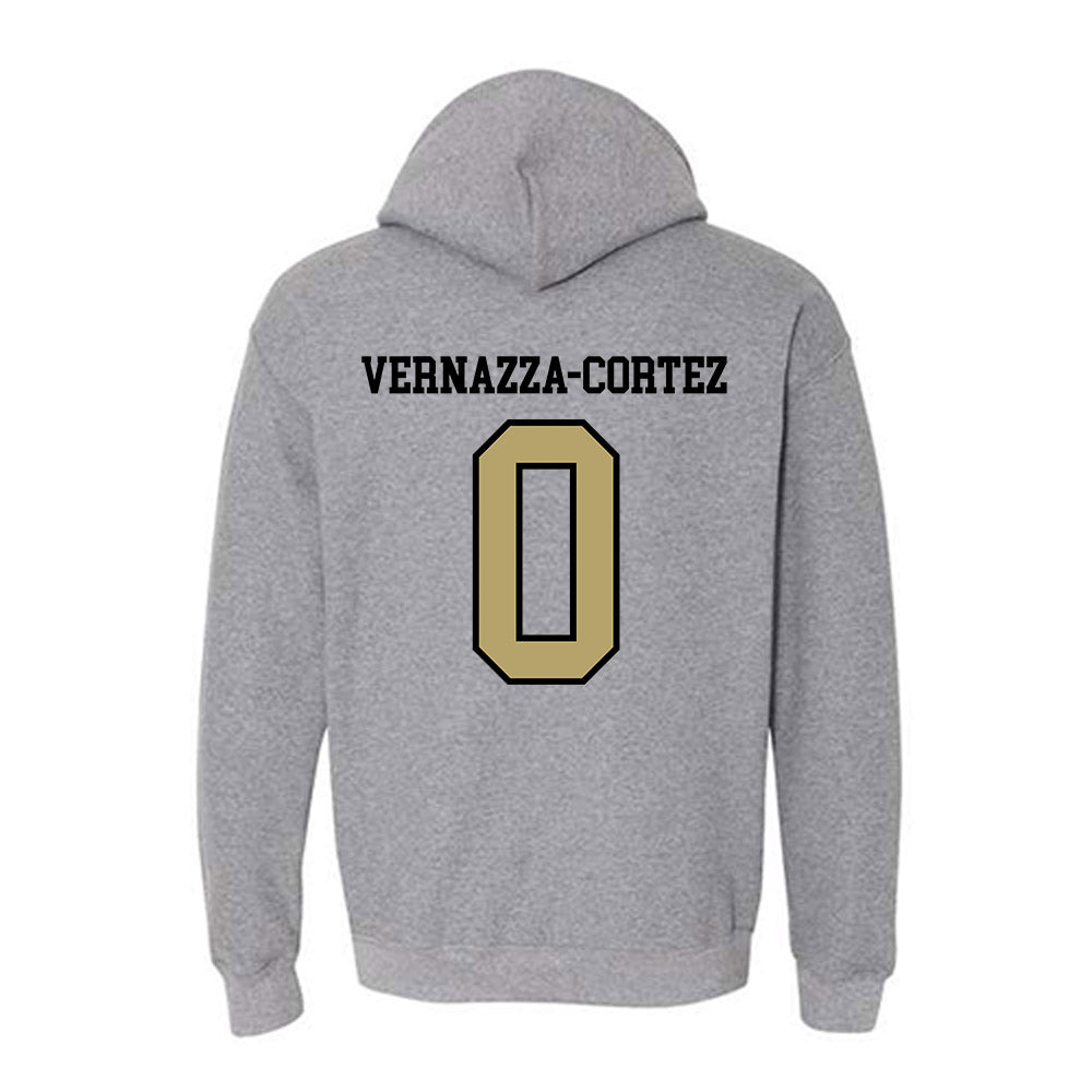 Ferrum - NCAA Football : Piero Vernazza-Cortez - Classic Shersey Hooded Sweatshirt-1