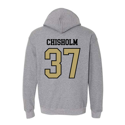 Ferrum - NCAA Men's Soccer : Zane Chisholm - Classic Shersey Hooded Sweatshirt-1