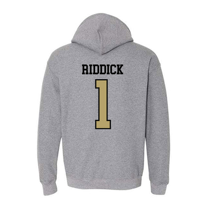 Ferrum - NCAA Women's Basketball : Kleiauna Riddick - Classic Shersey Hooded Sweatshirt-1